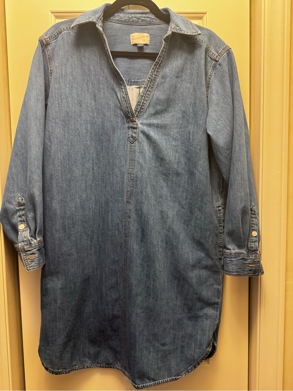Universal Thread Denim Shirt Dress with Pockets